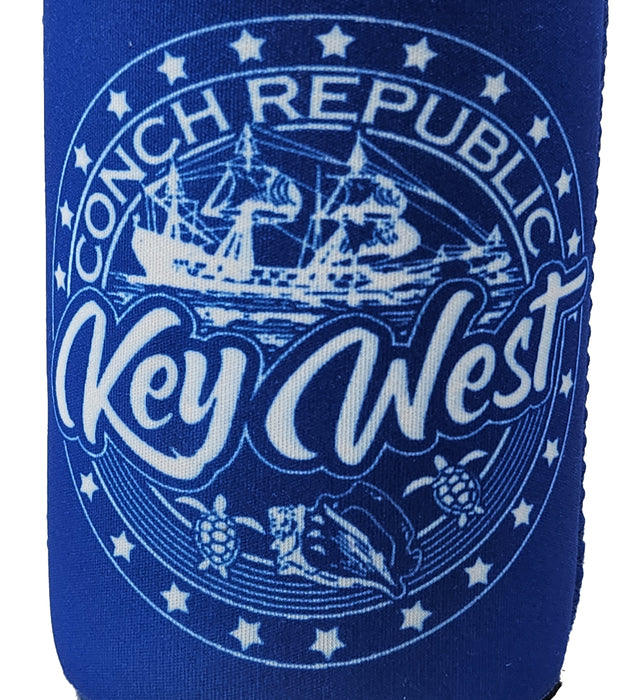 Combination Packages of Conch Republic of Key West and the Florida Keys Insulated Can Huggers Drink Coolers Bottle Jackets