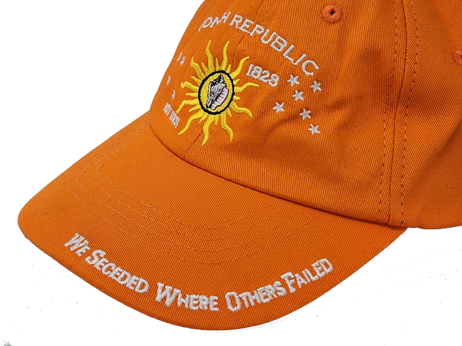 Conch Republic Key West Cap Hat - We Seceded Where Others Failed Embroidered Hat