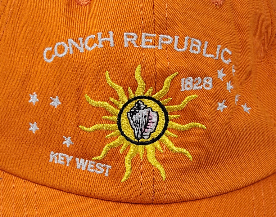 Conch Republic Key West Cap Hat - We Seceded Where Others Failed Embroidered Hat