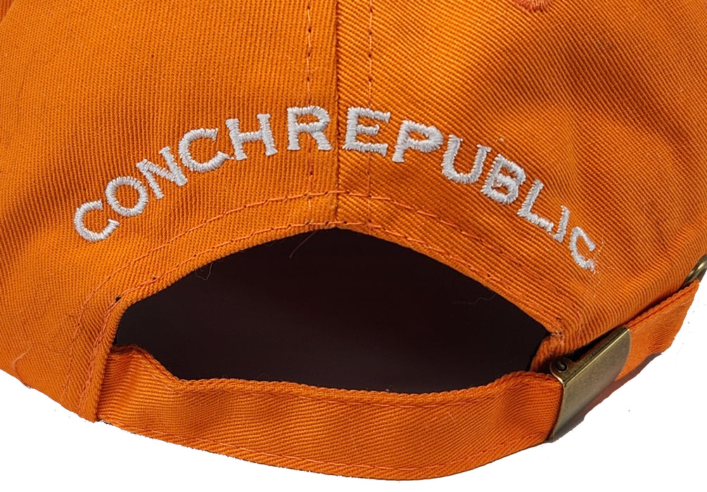 Conch Republic Key West Cap Hat - We Seceded Where Others Failed Embroidered Hat