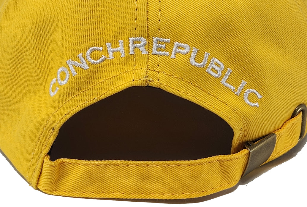 Conch Republic Key West Cap Hat - We Seceded Where Others Failed Embroidered Hat