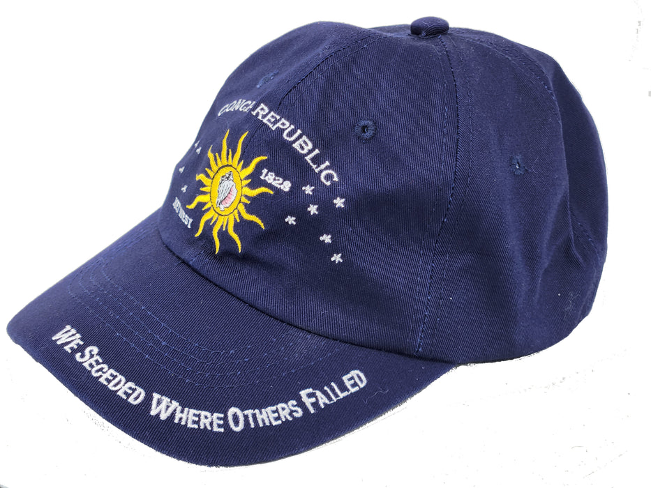 Conch Republic Key West Cap Hat - We Seceded Where Others Failed Embroidered Hat