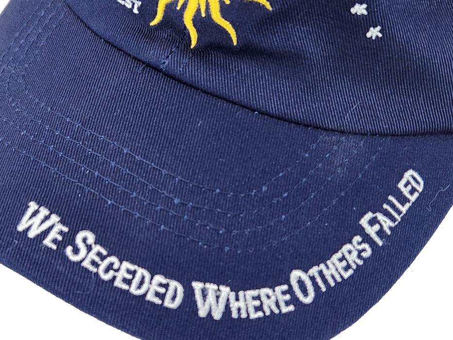 Conch Republic Key West Cap Hat - We Seceded Where Others Failed Embroidered Hat