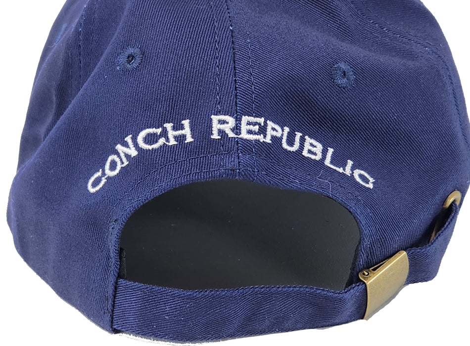 Conch Republic Key West Cap Hat - We Seceded Where Others Failed Embroidered Hat