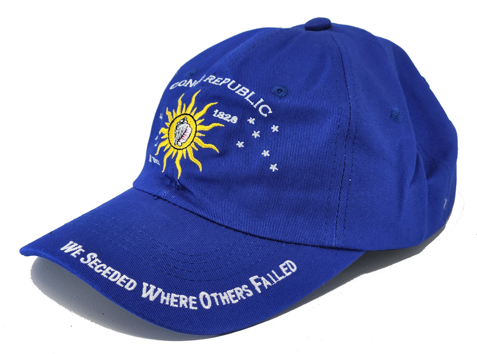 Conch Republic Key West Cap Hat - We Seceded Where Others Failed Embroidered Hat