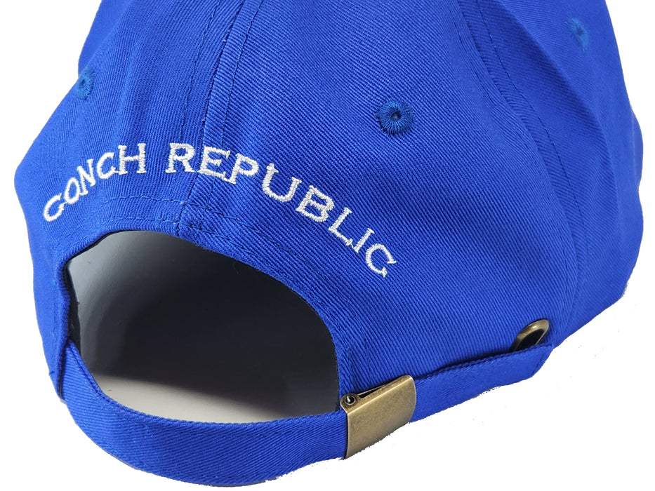 Conch Republic Key West Cap Hat - We Seceded Where Others Failed Embroidered Hat