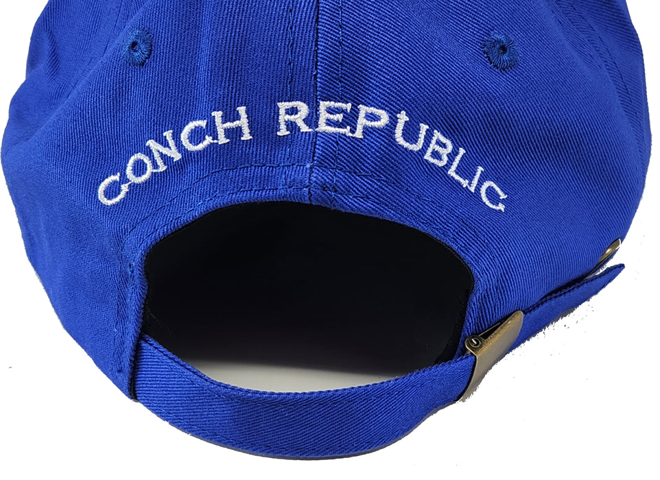 Conch Republic Key West Cap Hat - We Seceded Where Others Failed Embroidered Hat