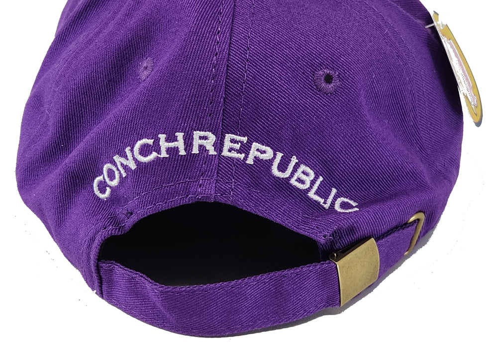 Conch Republic Key West Cap Hat - We Seceded Where Others Failed Embroidered Hat