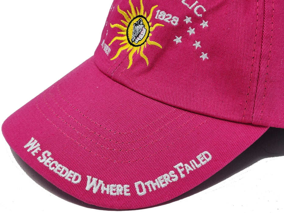 Conch Republic Key West Cap Hat - We Seceded Where Others Failed Embroidered Hat