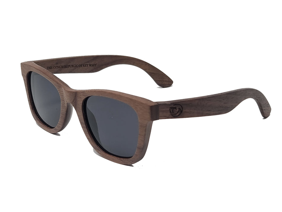 Key West Shades - Wooden Frame Polarized Sunglasses for Men and Women | 100% UVA/UVB Protection