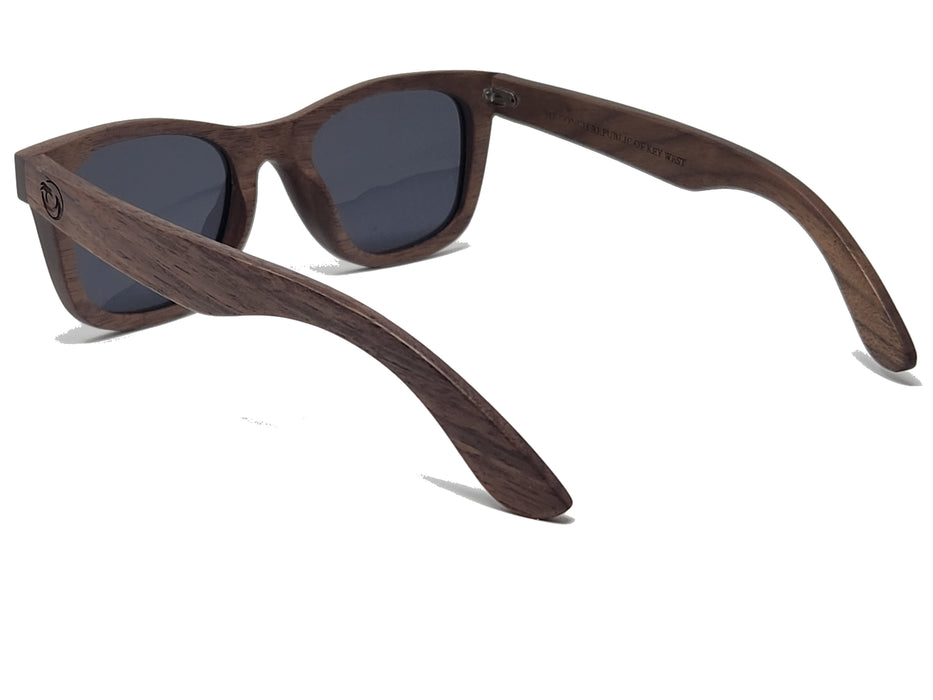 Key West Shades - Wooden Frame Polarized Sunglasses for Men and Women | 100% UVA/UVB Protection