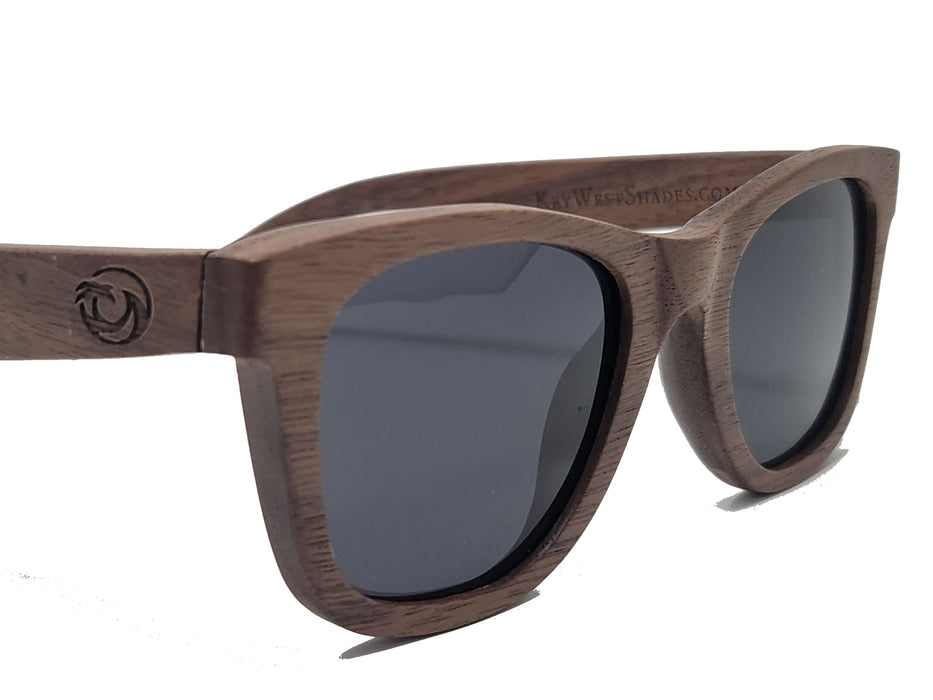 Key West Shades - Wooden Frame Polarized Sunglasses for Men and Women | 100% UVA/UVB Protection