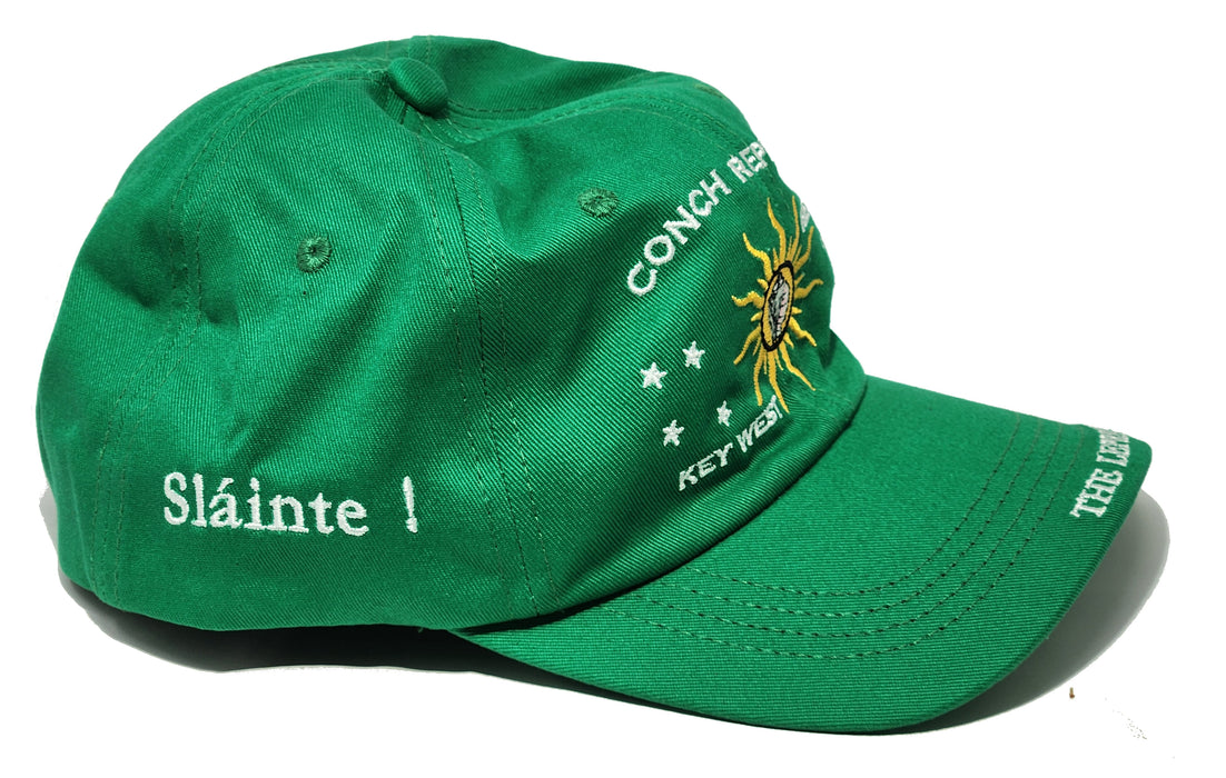 St. Patrick's Day Limited-Edition Conch Republic Key West Baseball Caps - "The Leprechauns Made Me Do It" Conch Republic Hats