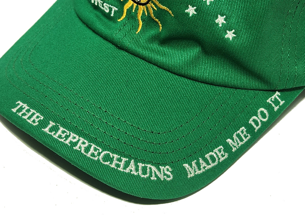 St. Patrick's Day Limited-Edition Conch Republic Key West Baseball Caps - "The Leprechauns Made Me Do It" Conch Republic Hats