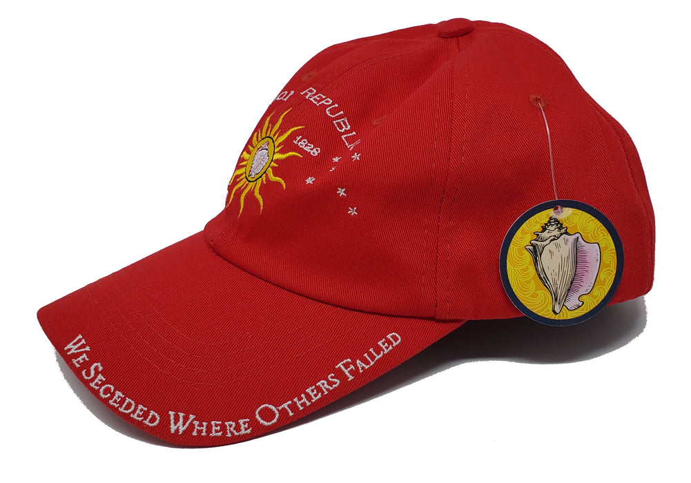 Conch Republic Key West Cap Hat - We Seceded Where Others Failed Embroidered Hat