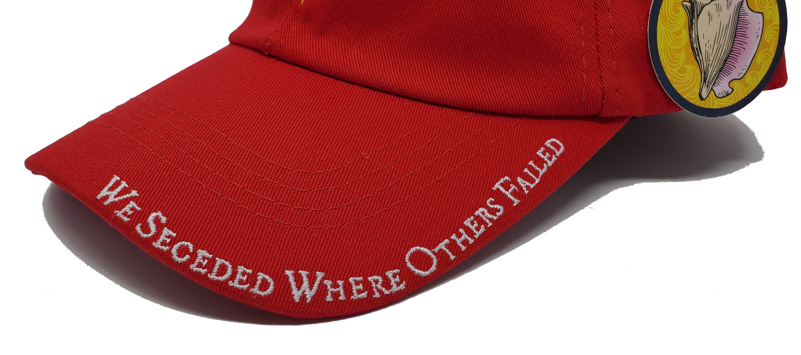 Conch Republic Key West Cap Hat - We Seceded Where Others Failed Embroidered Hat