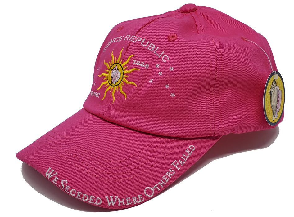 Conch Republic Key West Cap Hat - We Seceded Where Others Failed Embroidered Hat