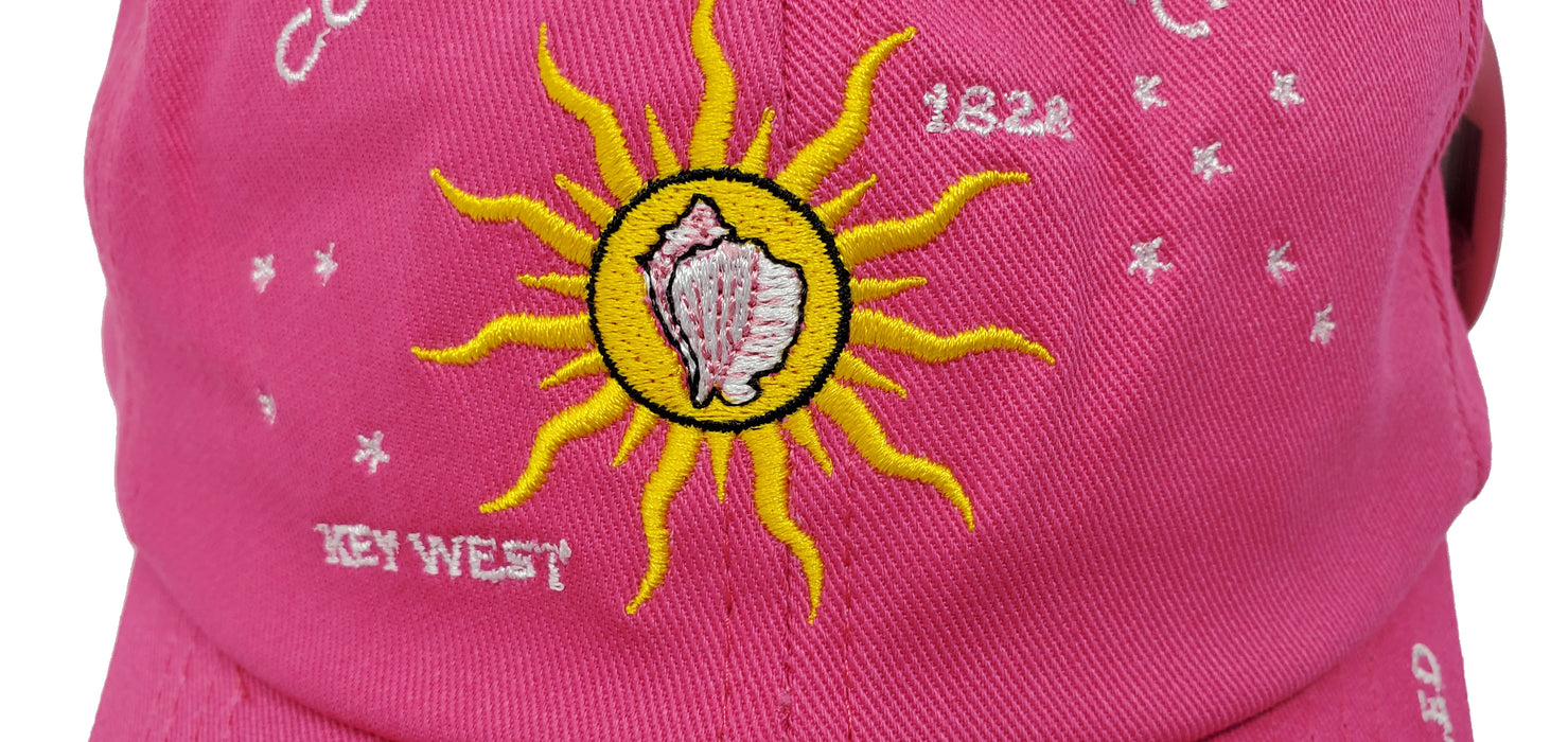 Conch Republic Key West Cap Hat - We Seceded Where Others Failed Embroidered Hat