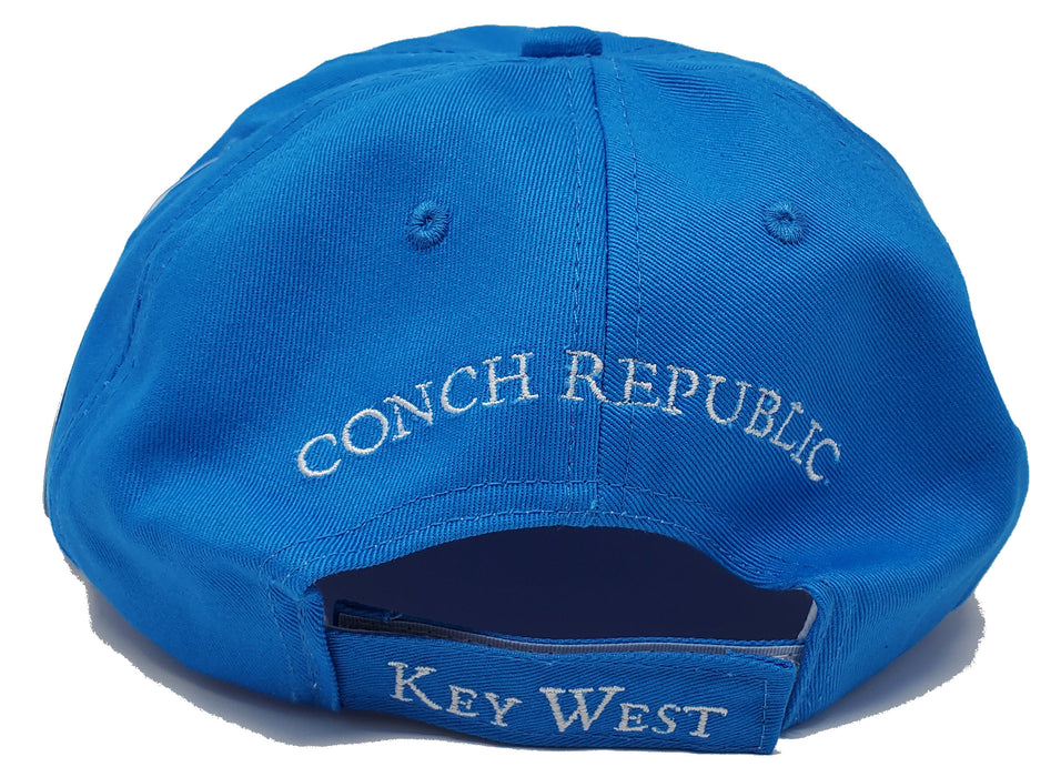 Conch Republic Key West Cap Hat - We Seceded Where Others Failed Embroidered Hat