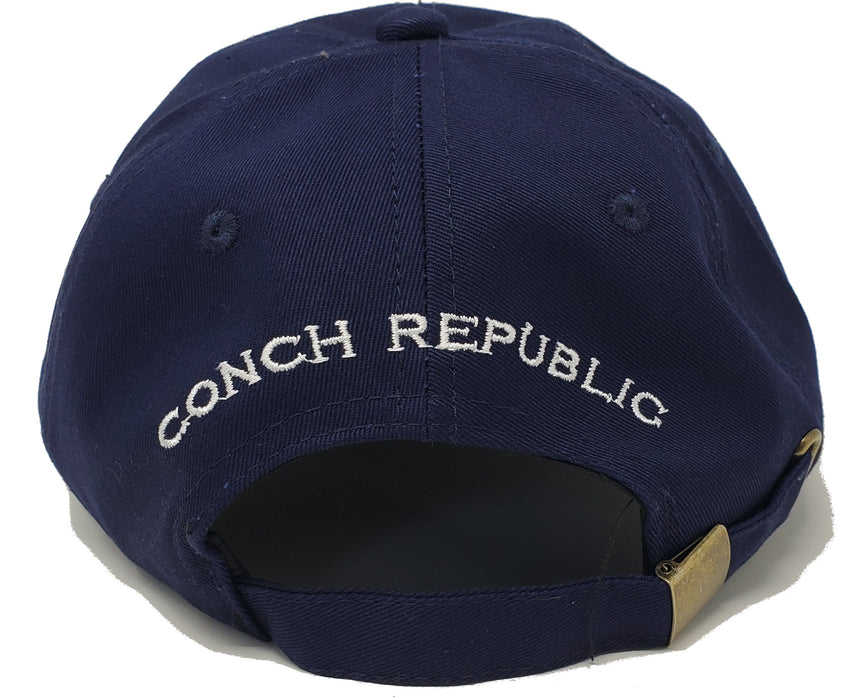 Conch Republic Key West Cap Hat - We Seceded Where Others Failed Embroidered Hat